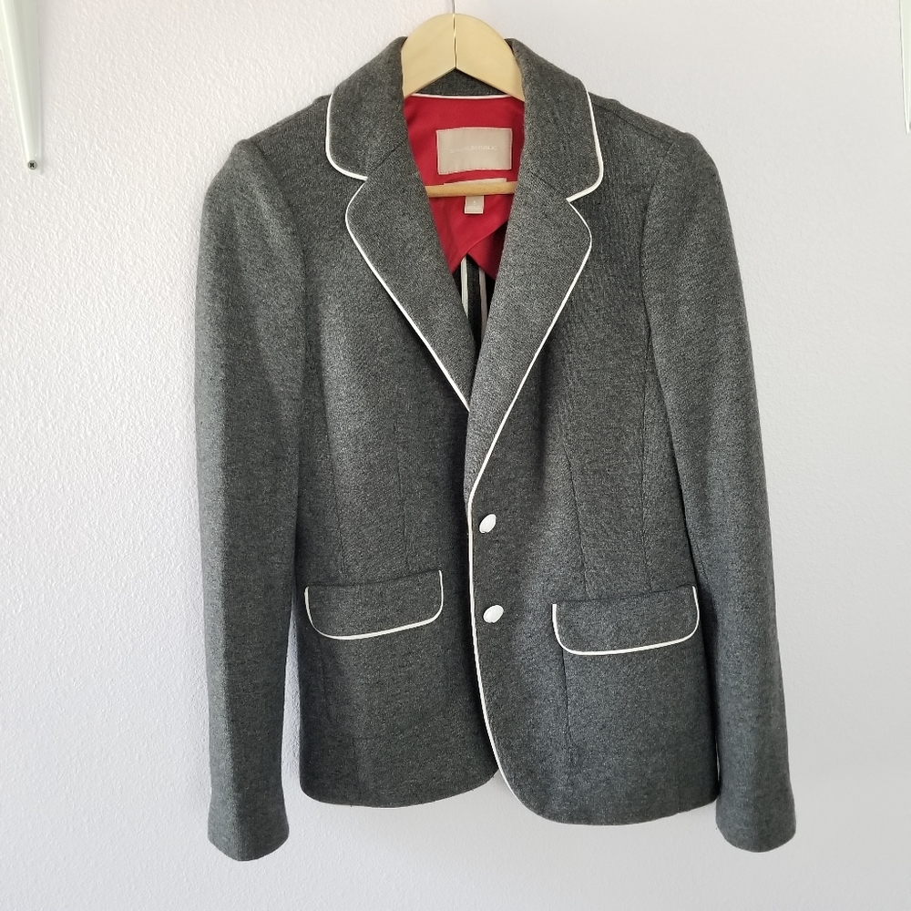 Banana Republic Structured Italian Wool Blazer Jacket Lined - Size 8